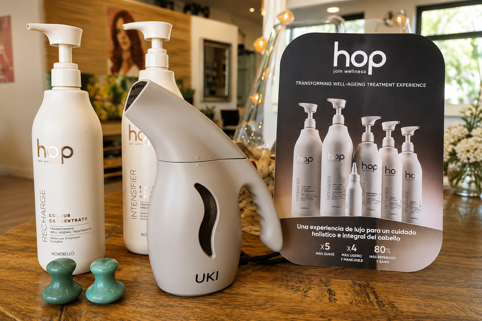 Productos profesionales para tratamientos capilares